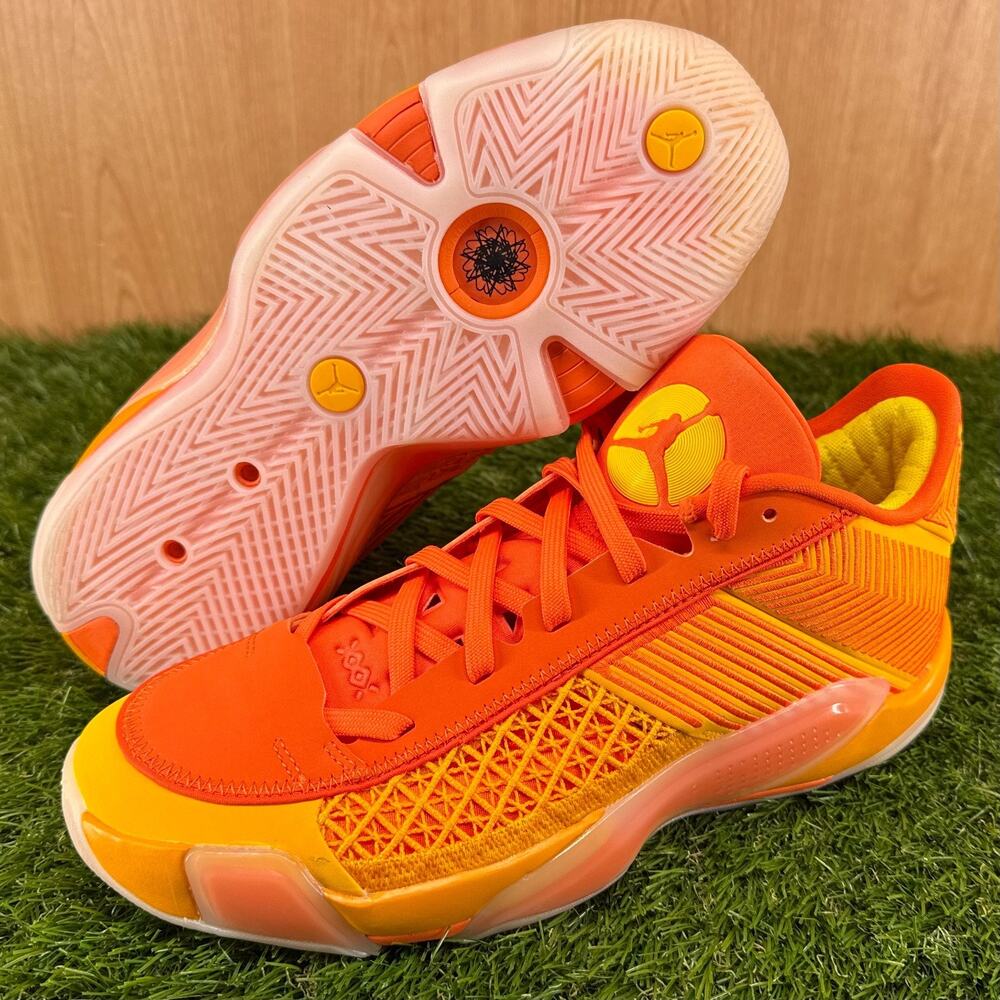 Jordan 38 Low Dearica Hamby Sunshine FV3945-700 Women’s Size 9